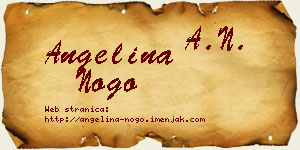 Angelina Nogo vizit kartica